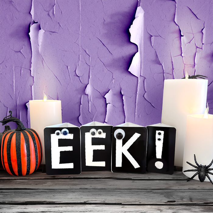 DIY 3-in-1 Spooky Googly Messages EEK!