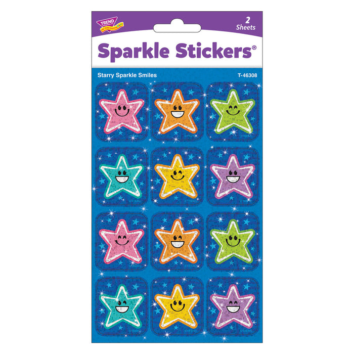 T46308-6-Stickers-Sparkle-Starry-Smiles-Pkg