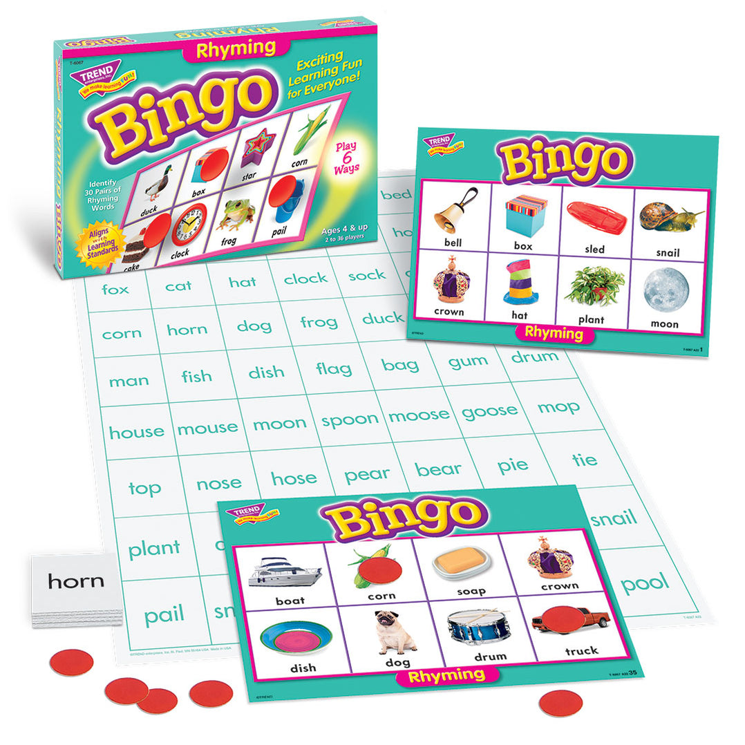 Bingo Game Rhyming T6067 — TREND enterprises, Inc.