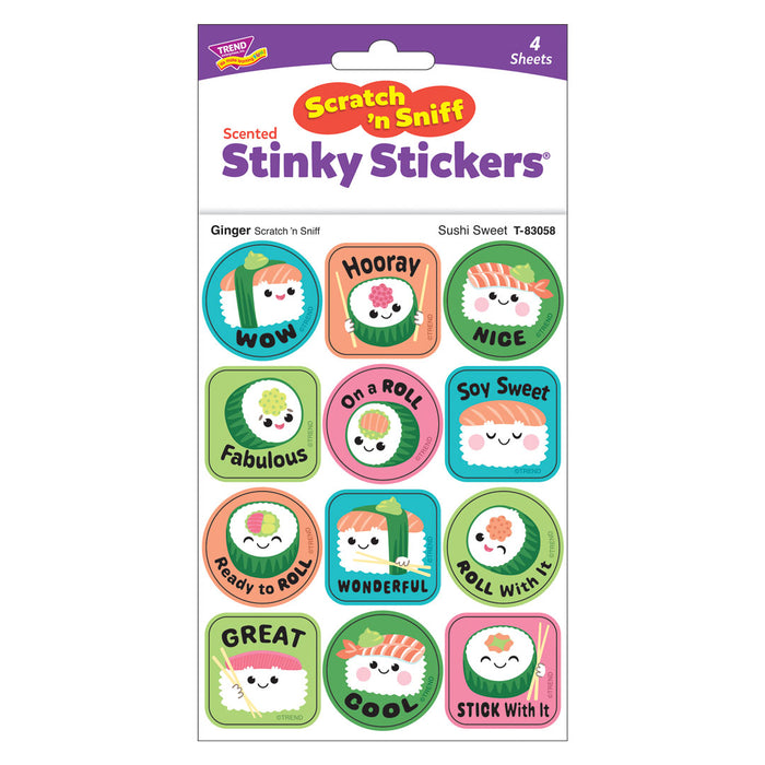 T83058-6-Stickers-Scratch-n-Sniff-SushiSweet-ginger-Pkg