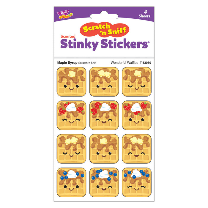 T83060-6-Stickers-Scratch-n-Sniff-WonderfulWaffles-maplesyrup-Pkg