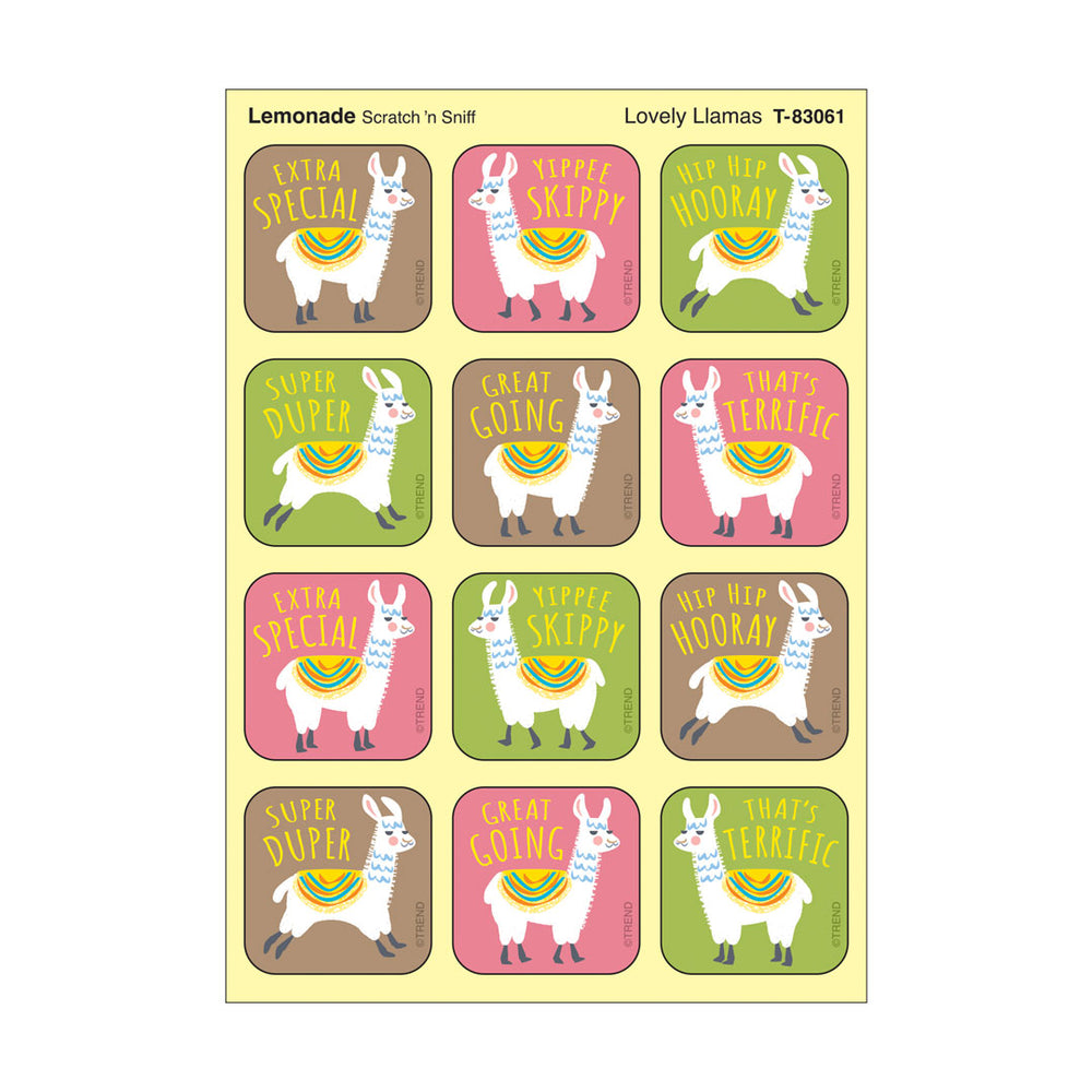 T83061-1-Stickers-Scratch-n-Sniff-LovelyLlamas-lemonade