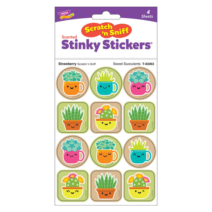 T83063-6-Stickers-Scratch-n-Sniff-SweetSucculents-strawberry-Pkg