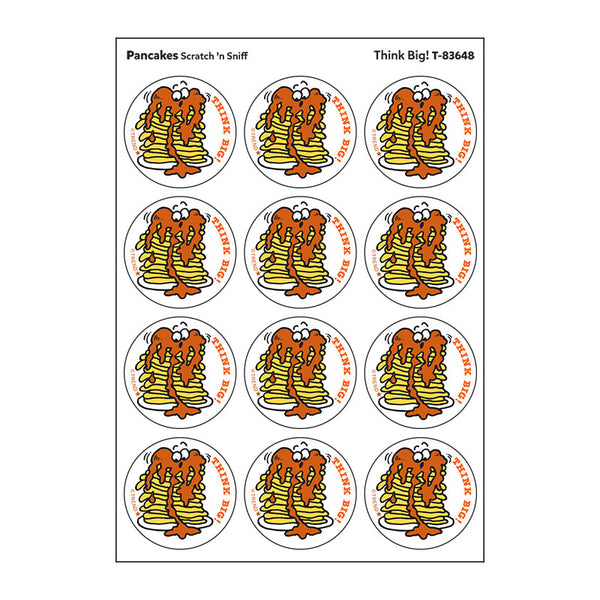 T83648-2-Stickers-Retro-Think-Big-Pancakes