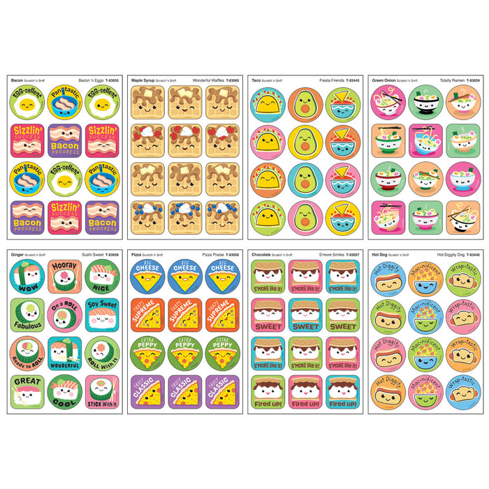 T83928-3-Sticker-Scratch-n-Sniff-Variety-Pack-Food-Favorites