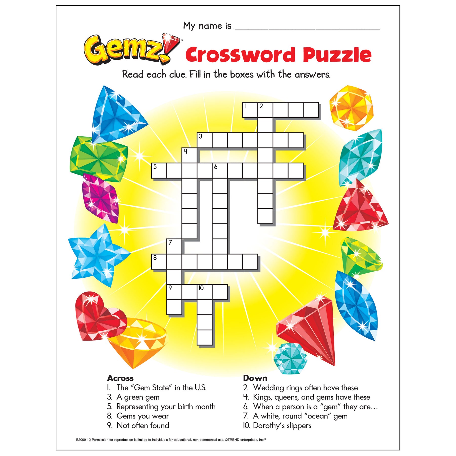 Crossword Puzzles Printable, Fun and Free!