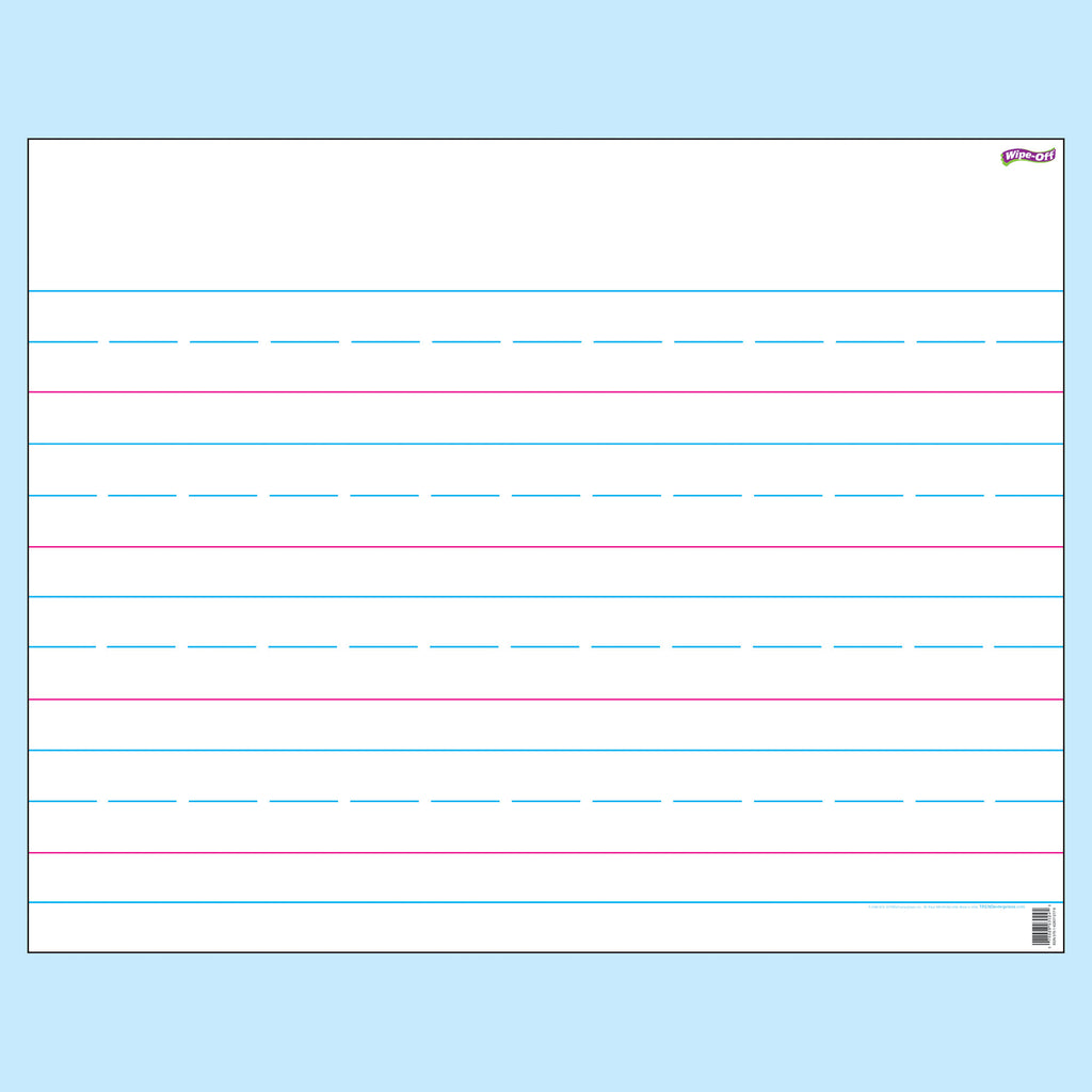 Handwriting Paper Chart Wipe off 17 x 22 1/pk – Skool Krafts