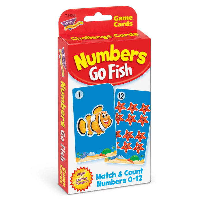 Numbers Go Fish Challenge Cards®