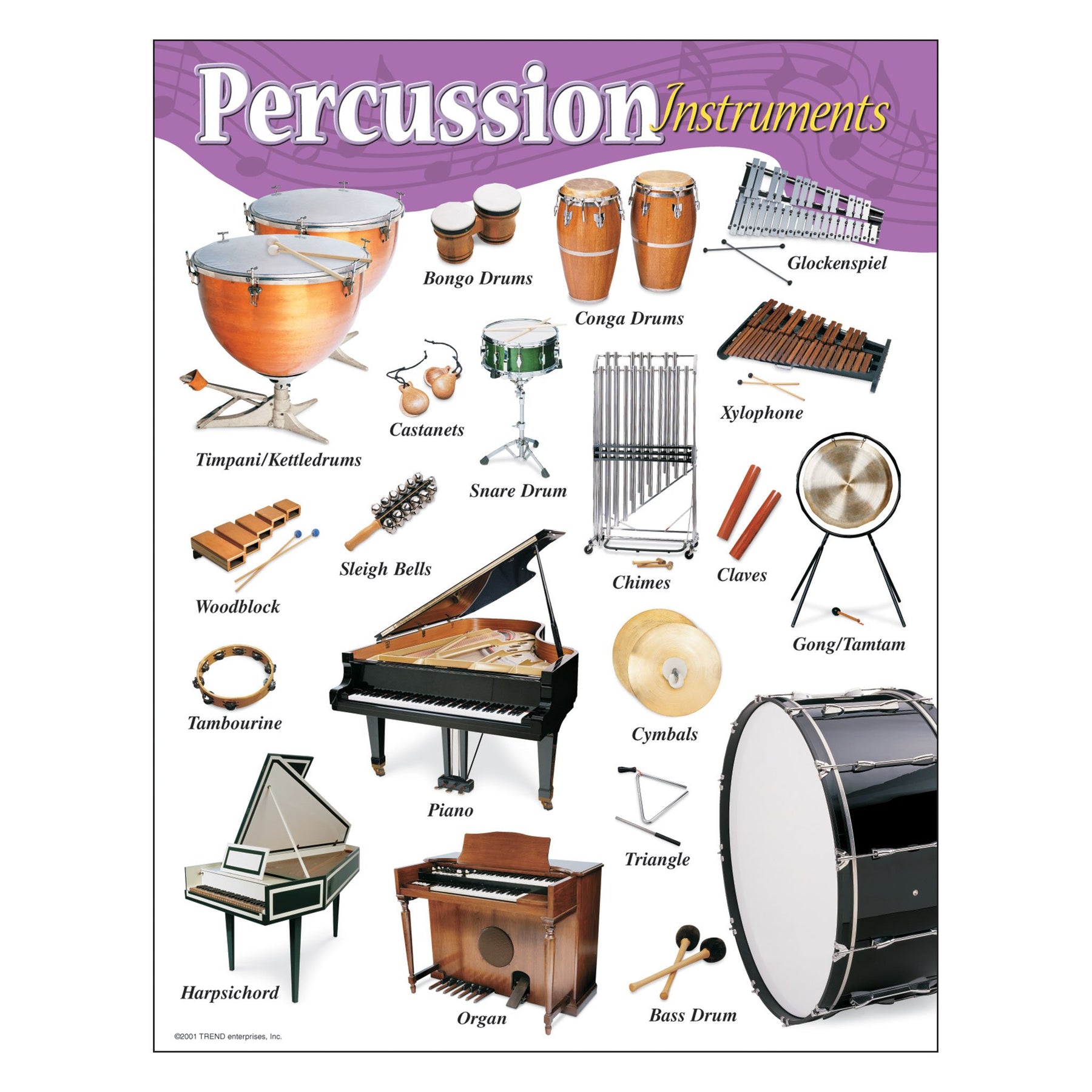 Les instruments à percussions