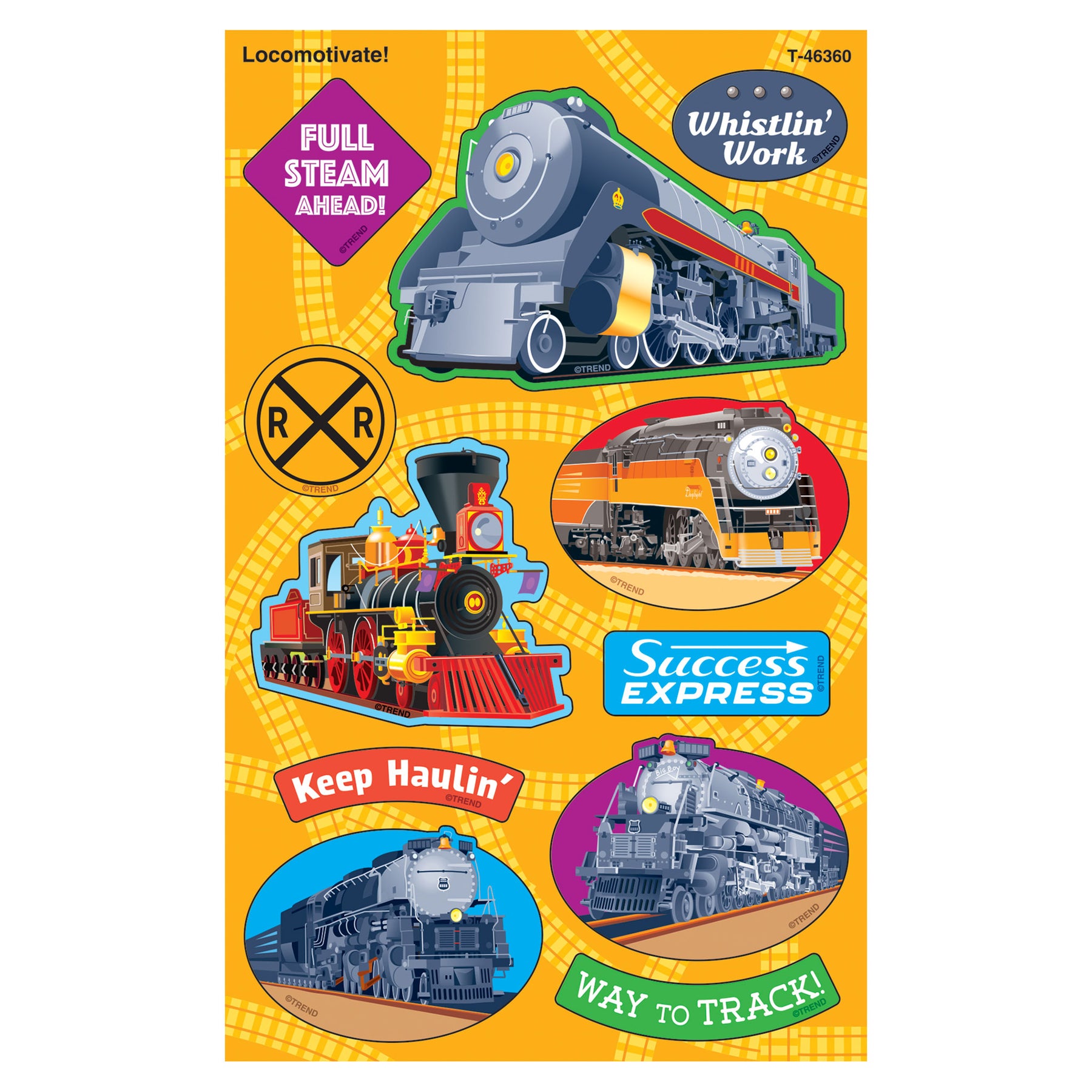 Locomotivate! superShapes Stickers – Large