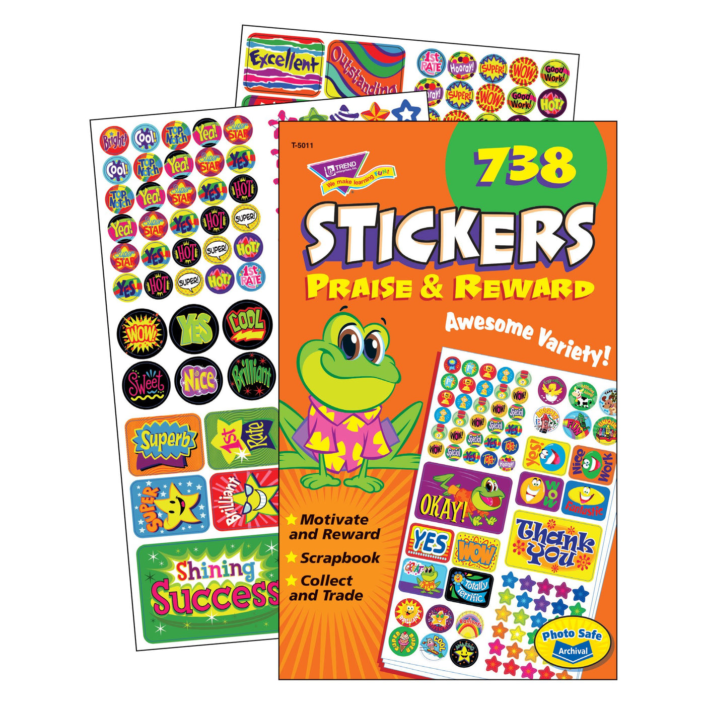 Sticker Pad Praise and Reward T5011 — TREND enterprises, Inc.