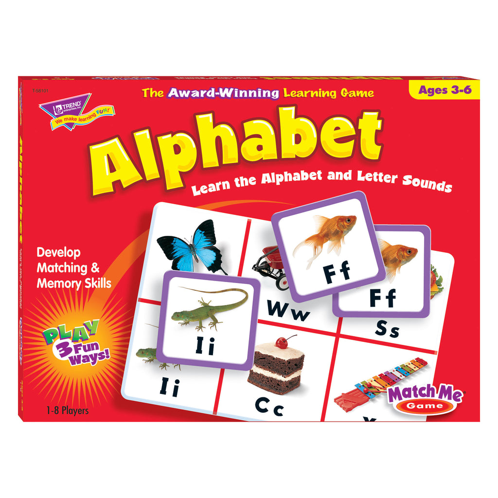 Match Me® Games Alphabet T58101 — TREND enterprises, Inc.