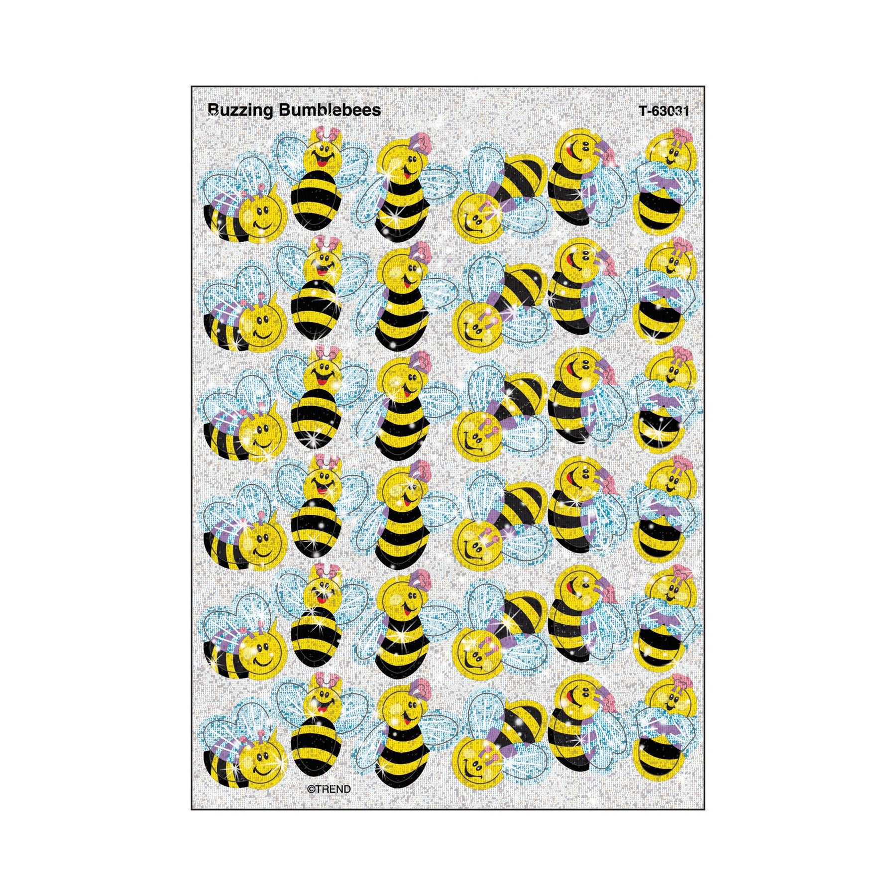 Halloween Sparkle Stickers - 6 Sheets by Trend Enterprises, Inc.