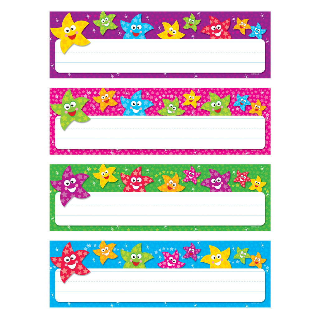 Desk Toppers® Name Plates Variety Pack Snazzy T69913 — TREND enterprises,  Inc.