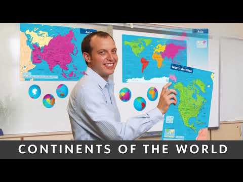 Continents of the World Learning Set